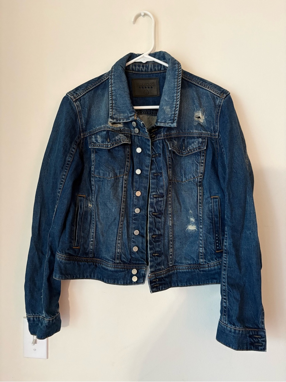 Blank NYC Blue Denim Jacket